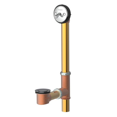 Main product image of Classics Pop-Up 20 Gauge All Drain in Shoe for Standard Tub w/ Brass Nuts (Chrome), G004180587