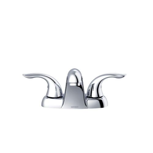 Main product image of Viper 2 Handle Centerset Bathroom Sink Faucet w/ Metal Touch-Down Drain (Chrome), G0043011