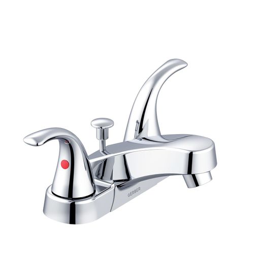 Main product image of Maxwell SE 2 Handle Centerset Bathroom Sink Faucet w/ Metal Pop-Up Drain (Chrome), G0043165W