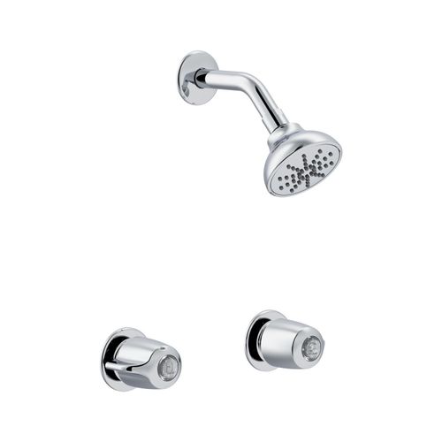 Main product image of Classics 2 Handle Sliding Sleeve Threaded Escutcheon Shower Only Fitting w/ IPS/Sweat Connections (Chrome), G004822083