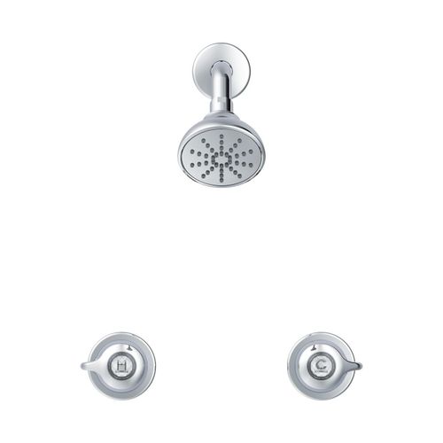 Main product image of Classics 2 Handle Sliding Sleeve Threaded Escutcheon Shower Only Fitting w/ IPS/Sweat Connections (Chrome), G004822083
