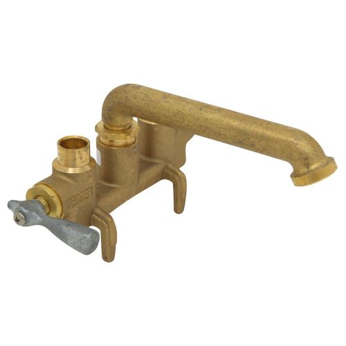 Main product image of Classics 2 Handle Clamp On Laundry Faucet w/ Metal Lever Handles and Direct Sweat Connections (Rough Brass), G0049536