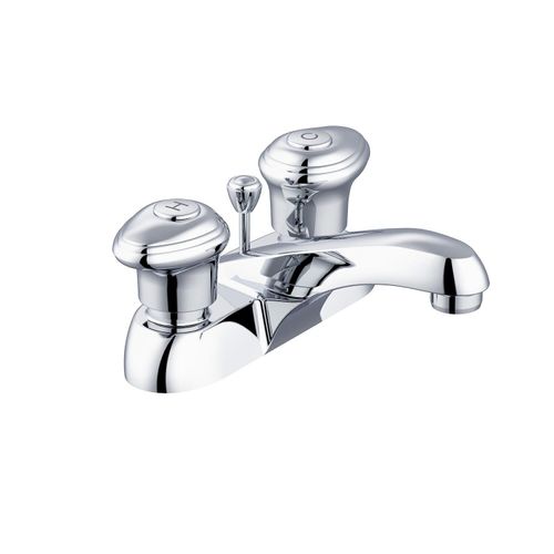 Main product image of Hardwater 2 Handle Centerset Bathroom Sink Faucet w/ Metal Pop-Up Drain (Chrome), G0053120
