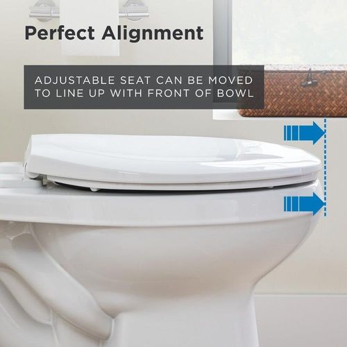 Main product image of Elongated Undermount Toilet Seat (White), G0099216
