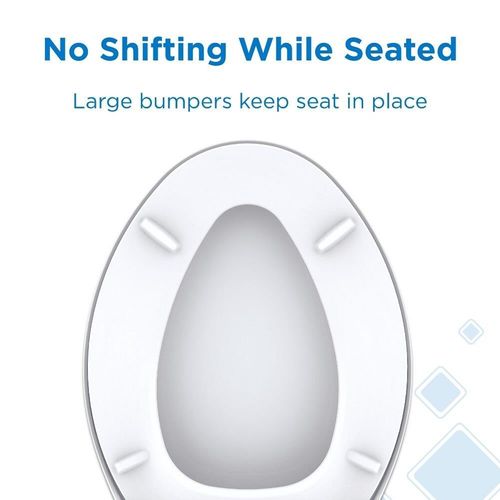 Main product image of Elongated Undermount Toilet Seat (White), G0099216
