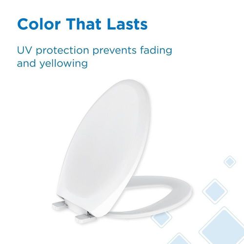 Main product image of Elongated Undermount Toilet Seat (White), G0099216