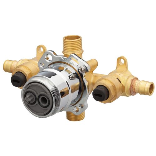 Main product image of Treysta Tub & Shower Valve - Horizontal Inputs w/ Stops - Cold Expansion Pex (Rough Brass), G00GS507S
