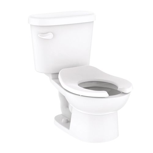 Main product image of PeeWee 1.28 gpf 10" Rough-In Children's 2-Piece Round Front Toilet (White), GHE20601