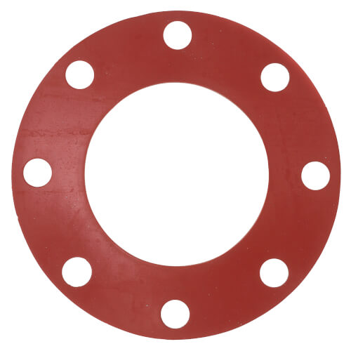 Main product image of 5" Full Face Red Rubber Gasket
