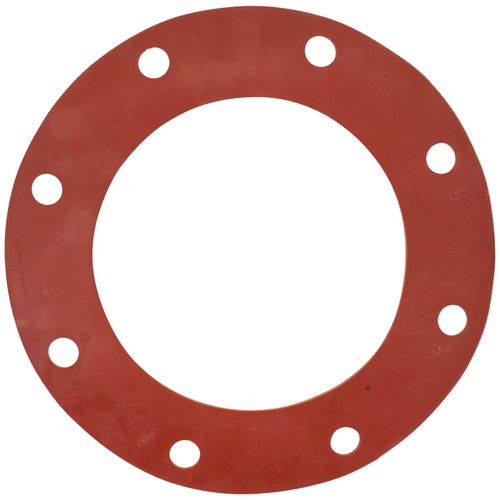 Main product image of 8" Full Face Red Rubber Gasket