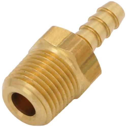 Main product image of 1/8" Hose Barb x 1/8" NPT Male Brass Pipe Adapter