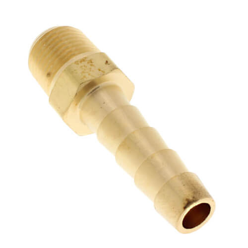 Main product image of 1/4" Hose Barb x 1/8" NPT Male Brass Pipe Adapter