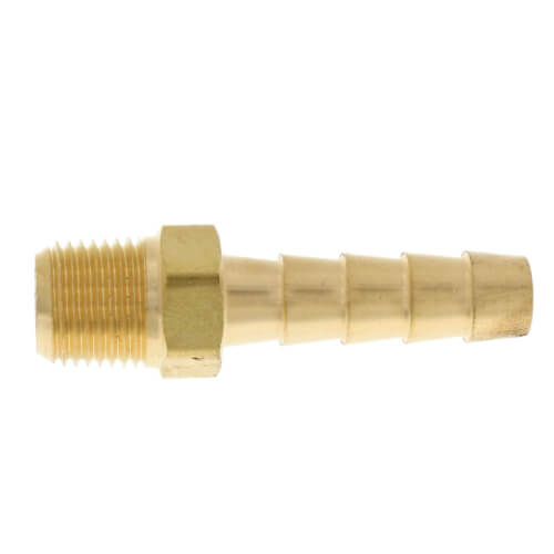 Main product image of 1/4" Hose Barb x 1/8" NPT Male Brass Pipe Adapter