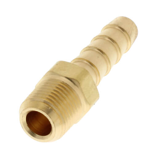 Main product image of 1/4" Hose Barb x 1/8" NPT Male Brass Pipe Adapter