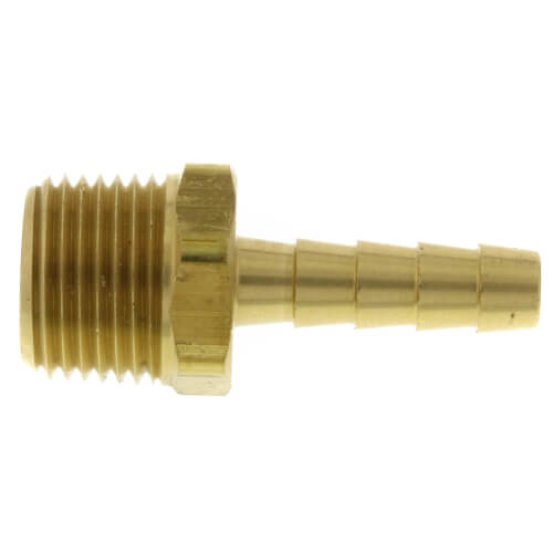 Main product image of 1/4" Hose Barb x 3/8" NPT Male Brass Pipe Adapter