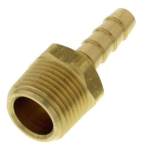 Main product image of 1/4" Hose Barb x 3/8" NPT Male Brass Pipe Adapter