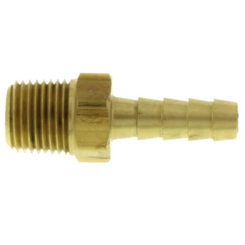 Main product image of 3/16" Hose Barb x 1/8" NPT Male Brass Pipe Adapter