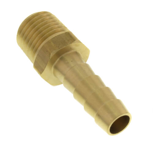 Main product image of 5/16" Hose Barb x 1/4" NPT Male Brass Pipe Adapter