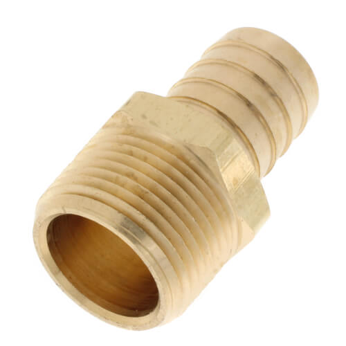 Main product image of 3/4" Hose Barb x 3/4" NPT Male Brass Pipe Adapter