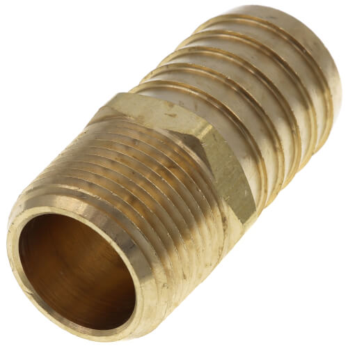 Main product image of 1" Hose Barb x 3/4" NPT Male Brass Pipe Adapter