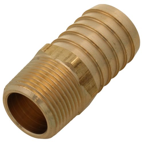 Main product image of 1" Hose Barb x 3/4" NPT Male Brass Pipe Adapter