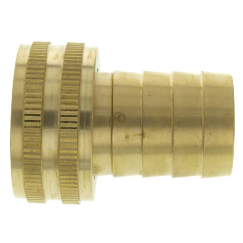 Main product image of 3/4" Hose Barb x 3/4" Female Hose Brass Garden Hose Swivel