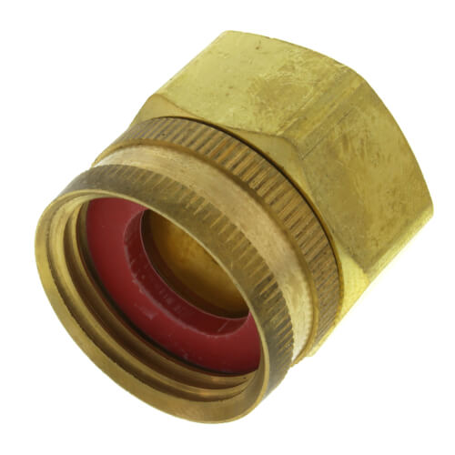 Main product image of 3/4" Female Hose x 3/4" Female Pipe Brass Garden Hose Swivel