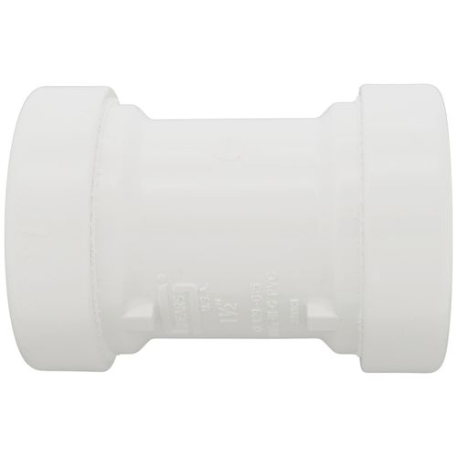 Main product image of 1-1/2" PVC GripLoc Coupling, 235 psi (White)