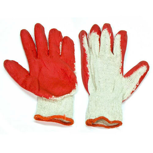 red work glove