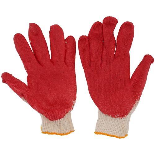 Main product image of Red "Painted Palm" Work Gloves (One size fits all)
