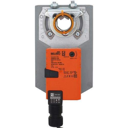 Main product image of Non-Spring Return, Proportional Damper Control Actuator, Direct Coupled - 24 VAC/DC (No Aux Switch)