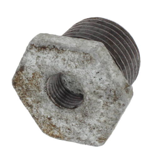 Main product image of 1/2" x 1/8" Galvanized Malleable Hex Bushing