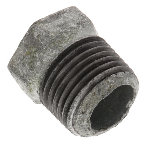 Main product image of 1/2" x 1/4" Galvanized Malleable Hex Bushing