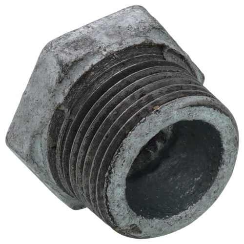 Main product image of 3/4" x 1/4" Galvanized Malleable Hex Bushing