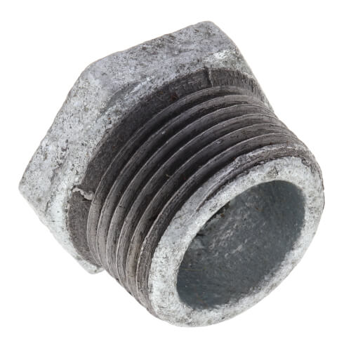Main product image of 3/4" x 3/8" Galvanized Malleable Hex Bushing