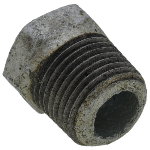 Main product image of 3/8" x 1/8" Galvanized Malleable Hex Bushing