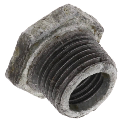 Main product image of 3/8" x 1/4" Galvanized Malleable Hex Bushing