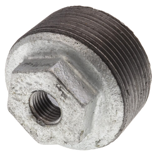 Main product image of 1-1/2" x 1/4" Galvanized Malleable Hex Bushing