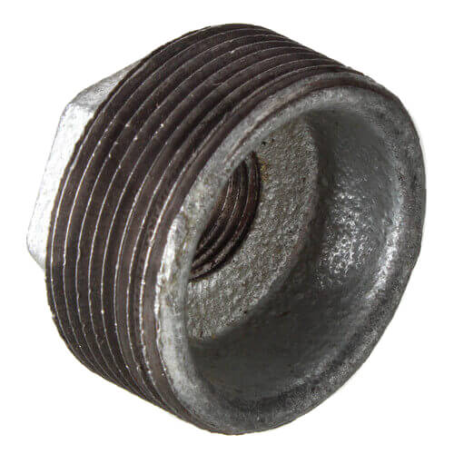 Main product image of 1-1/2" x 3/8" Galvanized Malleable Hex Bushing