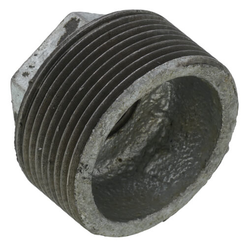 Main product image of 1-1/2" x 1/2" Galvanized Malleable Hex Bushing