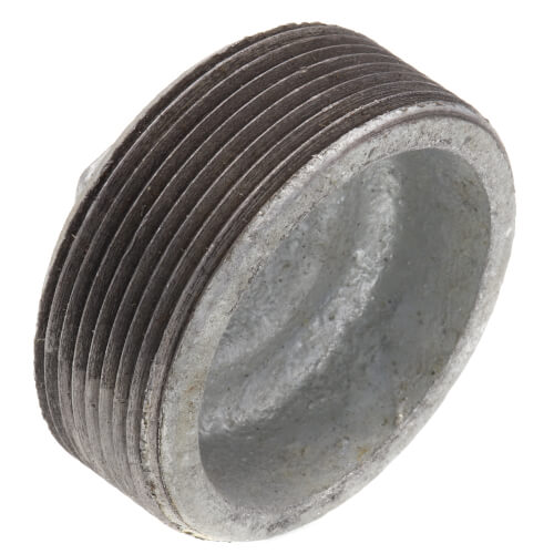 Main product image of 2" x 1/4" Galvanized Malleable Hex Bushing