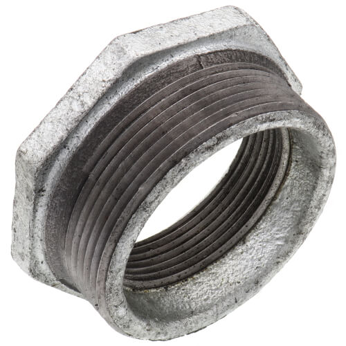 Main product image of 3" x 2-1/2" Galvanized Malleable Hex Bushing