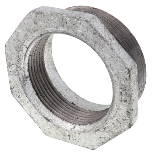 Main product image of 3" x 2-1/2" Galvanized Malleable Hex Bushing