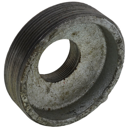 Main product image of 4" x 1-1/2" Galvanized Malleable Hex Bushing