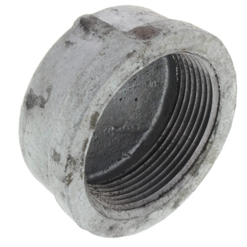 Main product image of 2-1/2" Galvanized Malleable Cap