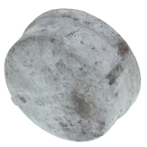 Main product image of 2-1/2" Galvanized Malleable Cap