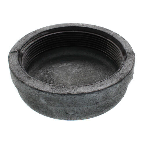 Main product image of 4" Galvanized Malleable Cap