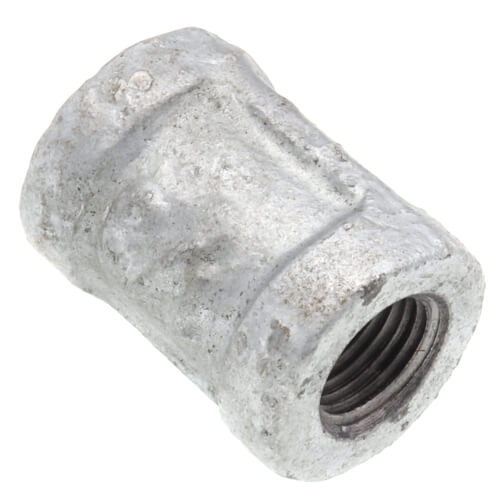 Main product image of 1/8" Galvanized Malleable Banded Coupling