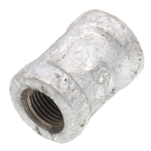 Main product image of 1/8" Galvanized Malleable Banded Coupling