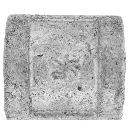 Main product image of 3/8" Galvanized Malleable Banded Coupling